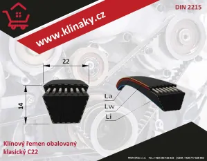 DIN 2215 -C22x1040x990