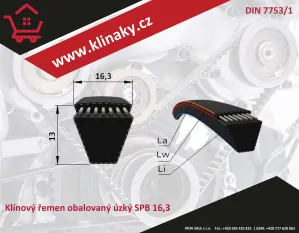DIN 2215 -SPB 16,3x1272x1250