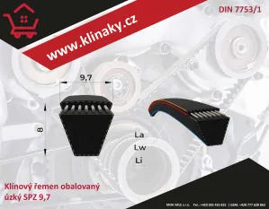 DIN 2215 -SPZ 9,7x575x562